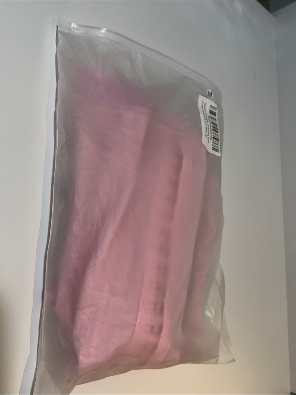 Front-Closure Shaping Bodysuit in Light Pink - Picture 7 of 9